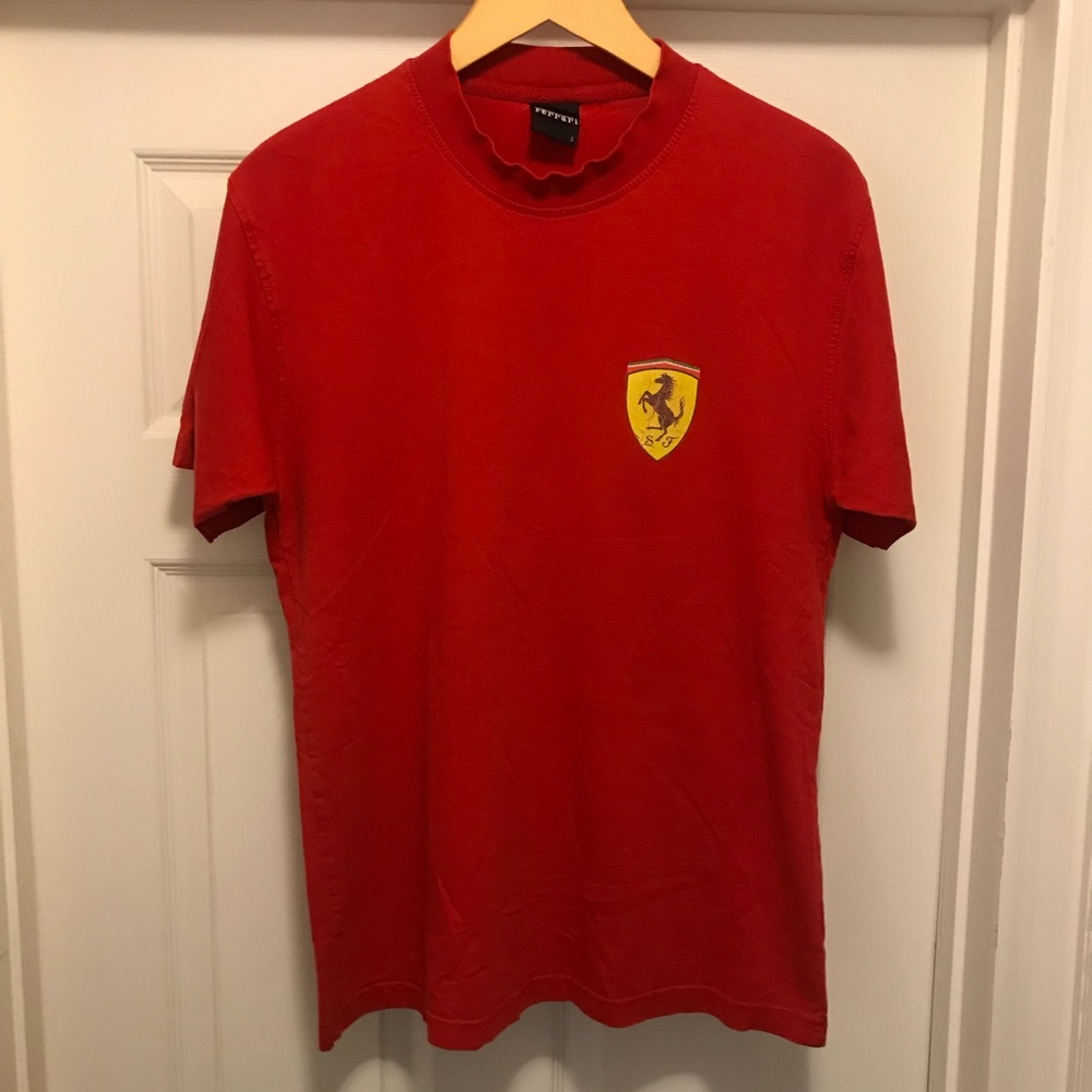 Ferrari tee red